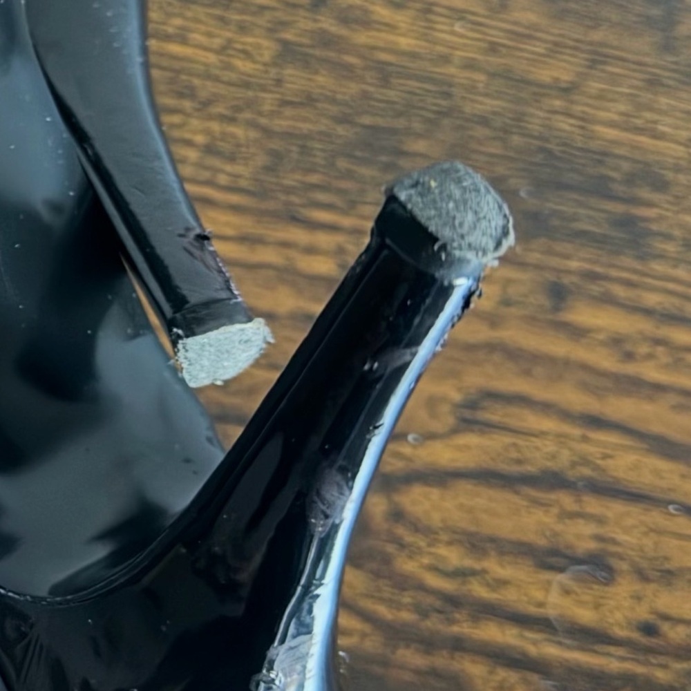 Nine West Black Patent Leather Heels – Women’s Size 6.5 - Picture 9 of 9